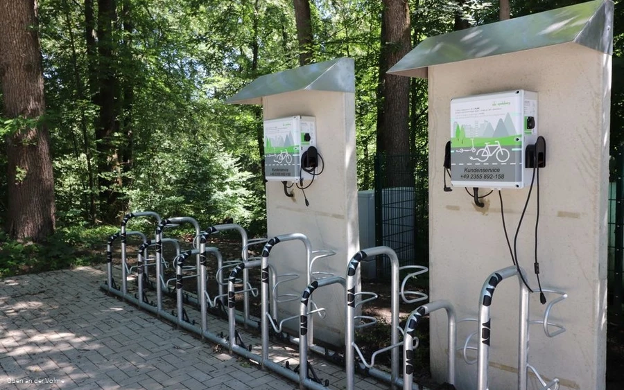 E-Bike Ladestation Glörtalsperre