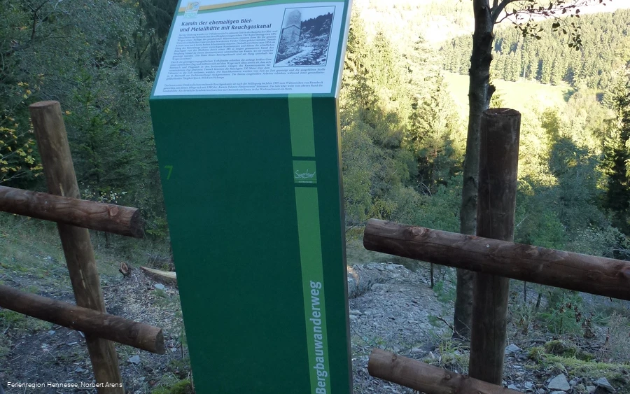 Bergbauwanderweg Infotafel Kamin (BergbauWanderweg 11)