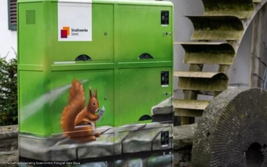 E-Bike-Ladestation Teichsmühle