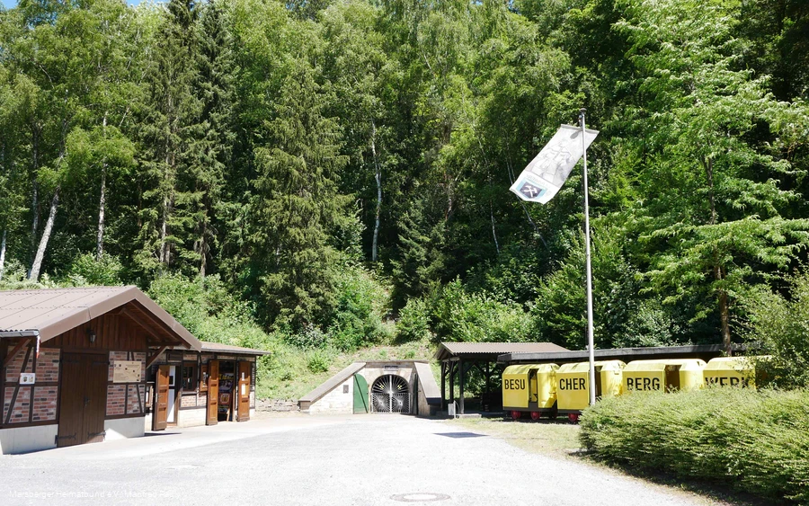 Besucherbergwerk Kilianstollen - Vorplatz Besucherbergwerk Kilianstollen - Vorplatz