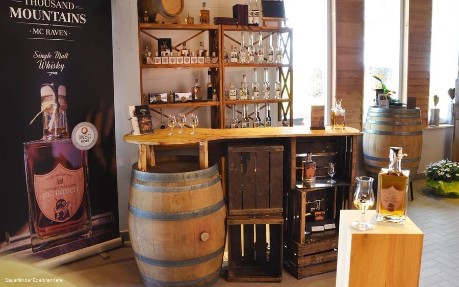 Gemütliches Ambiente mit Probiermöglichkeit