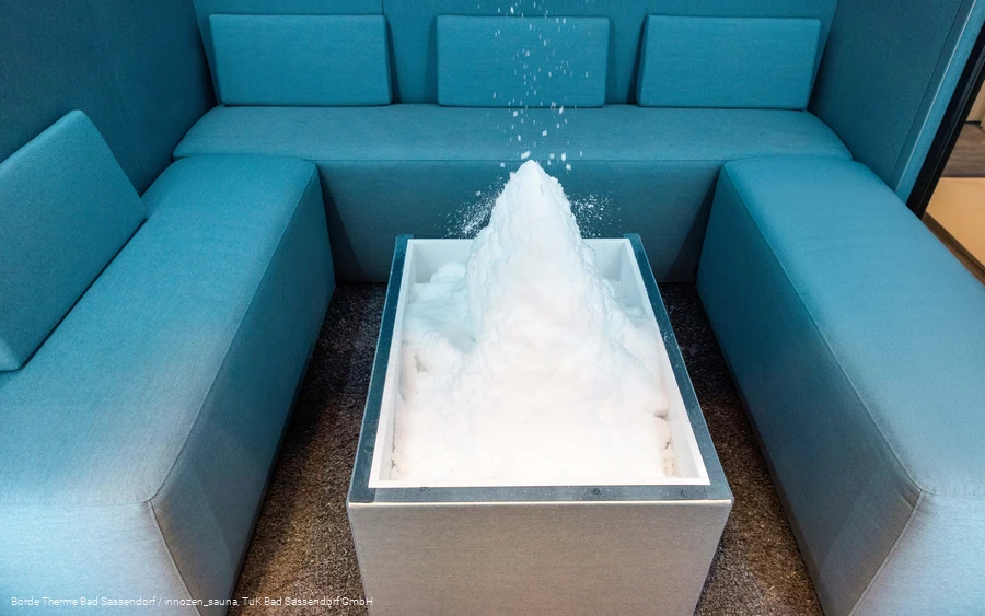 Schneekammer in der Börde Therme Bad Sassendorf