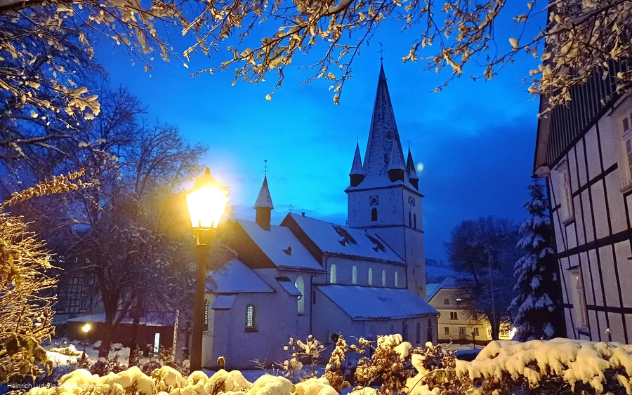 St. Clemens im Winter