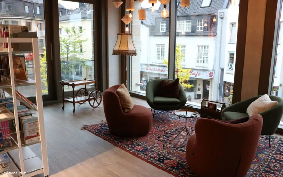 Dorte-Hilleke-Stadtbibliothek Menden, Wohnzimmer