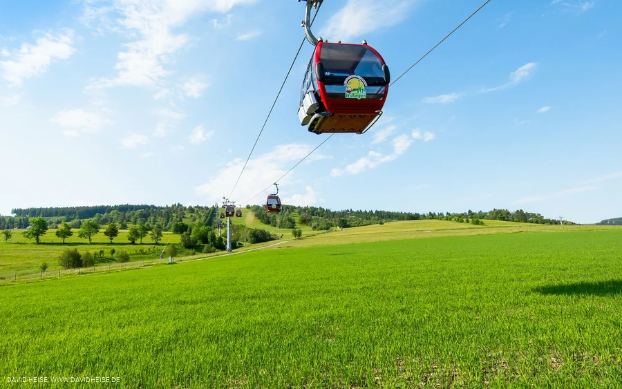 Gondel der Ettelsberg-Seilbahn Gondel der Ettelsberg-Seilbahn