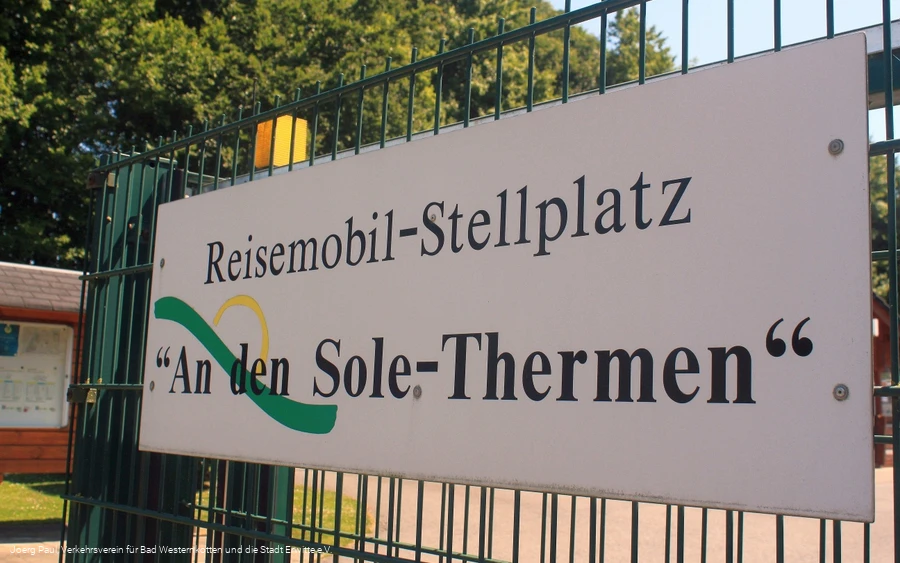 Wohnmobilplatz an den Sole-Thermen Wohnmobilplatz an den Sole-Thermen