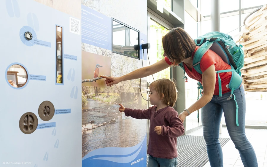 Naturpark Infowand