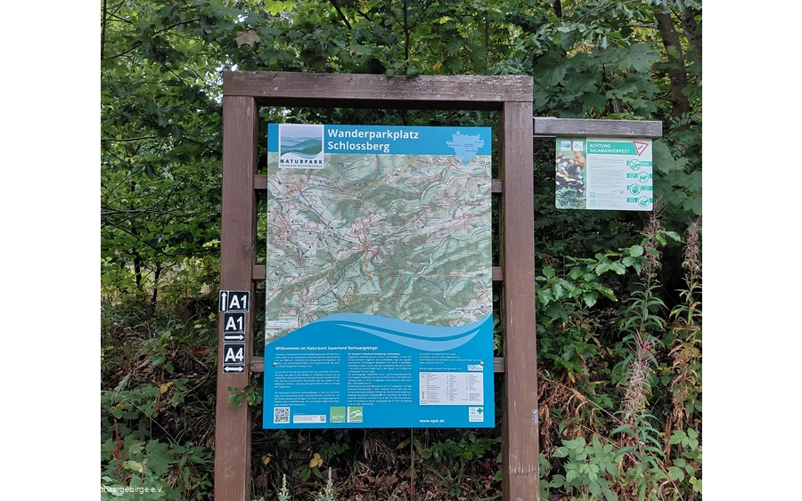 Infotafel Schlossberg