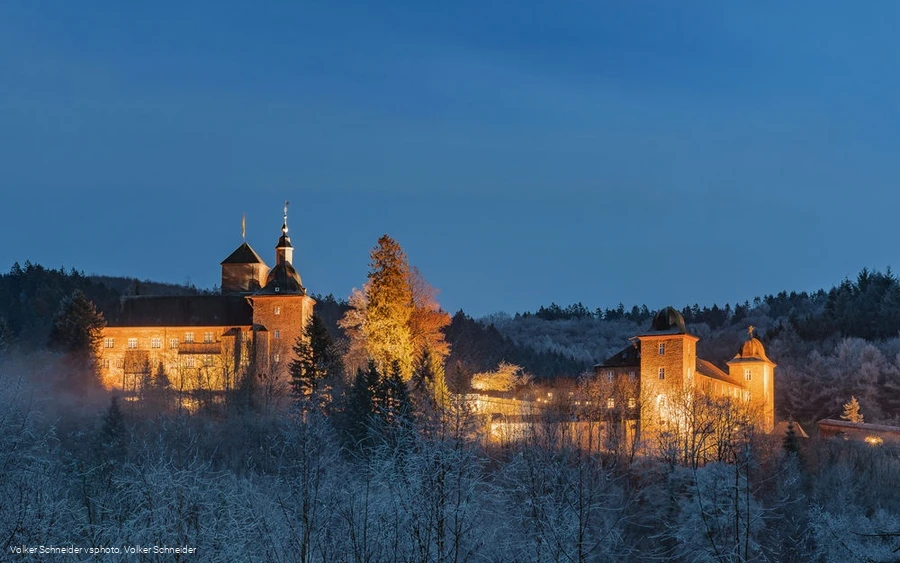 Die Burg aus der Ferne