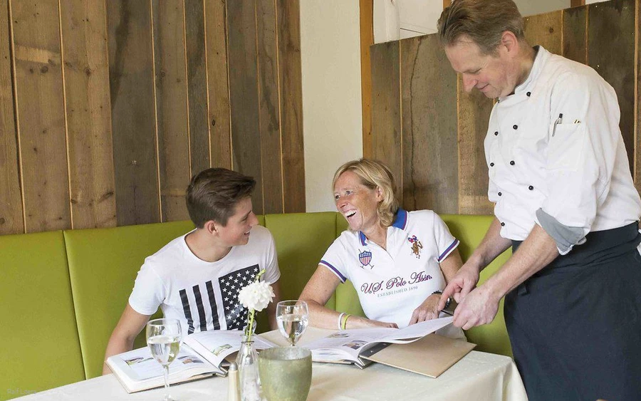 Steinberg's food selection Choice of dishes with head chef Franz-Josef Steinberg.