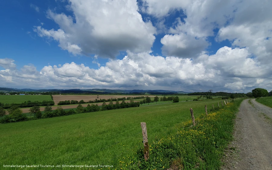 Wanderweg We1 bei Werpe