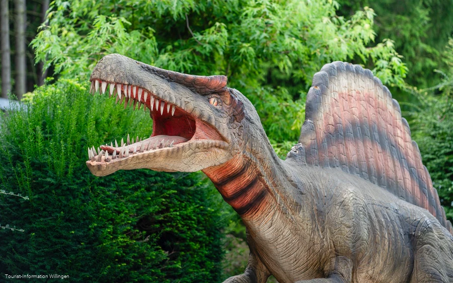 Dinosaurier im Wild- und Freizeitpark Willingen