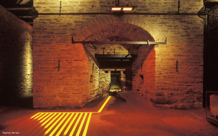 Hochofenabstich Luisenhütte Simulation