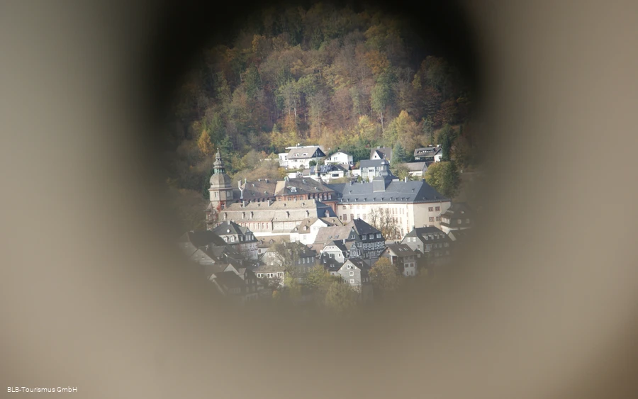 Blick durch den Augenstein "Lenne"