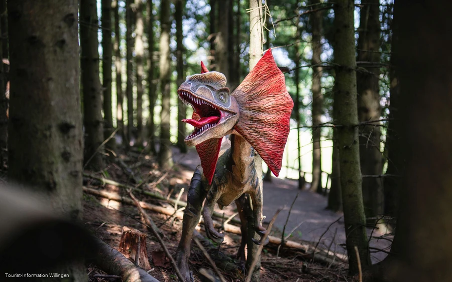 Dinowald im Wild- und Freizeitpark Willingen