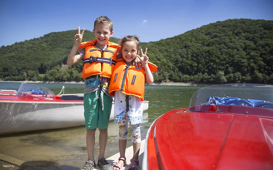 Bootfahren am Diemelsee