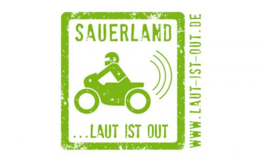 Der Laut-ist-out-Sticker
