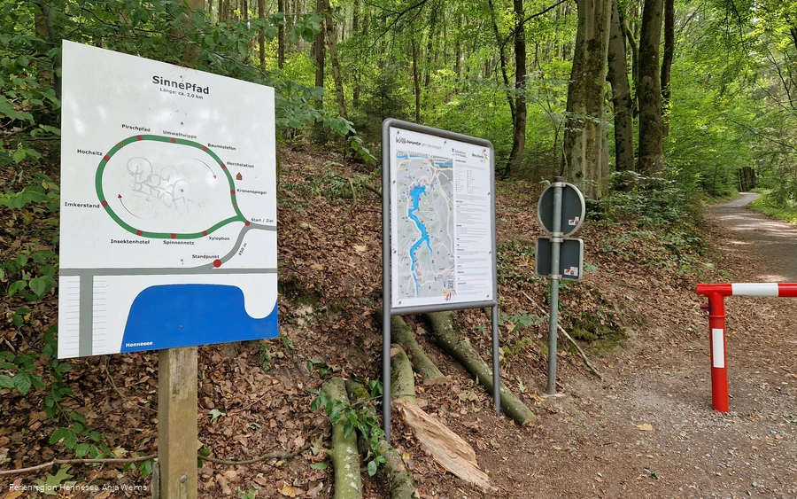 Sinnepfad Infotafeln Seeuferweg 