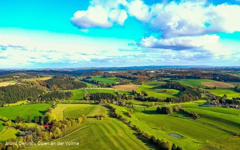 Die einzigartigen Fernsichten aus der Vogelperspektive