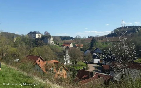 Blick auf Canstein