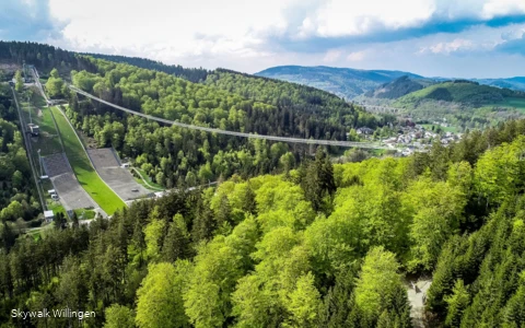 Skywalk Willingen im Frühling
