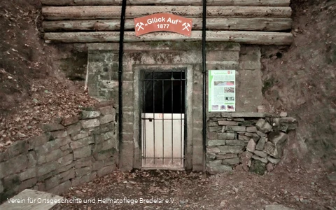 Lydiastollen Bergbauspuren Bredelar