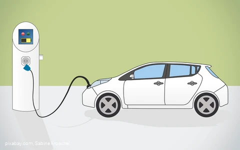 E-Ladesäule E-Tanke