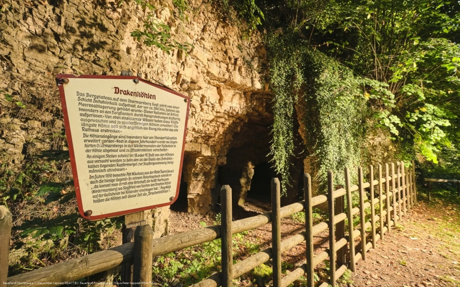 Die Drakenhöhlen in Marsberg