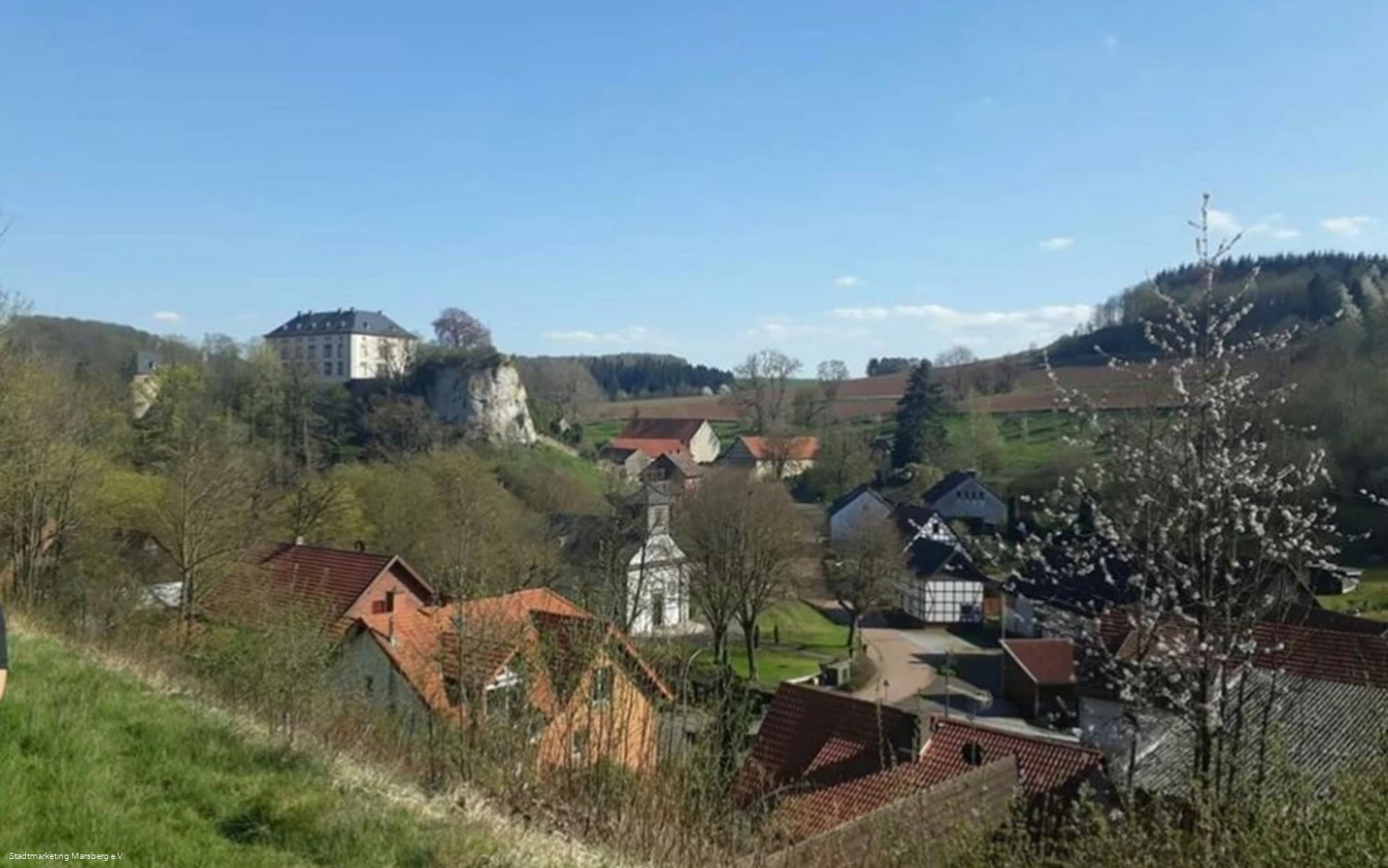 Blick auf Canstein