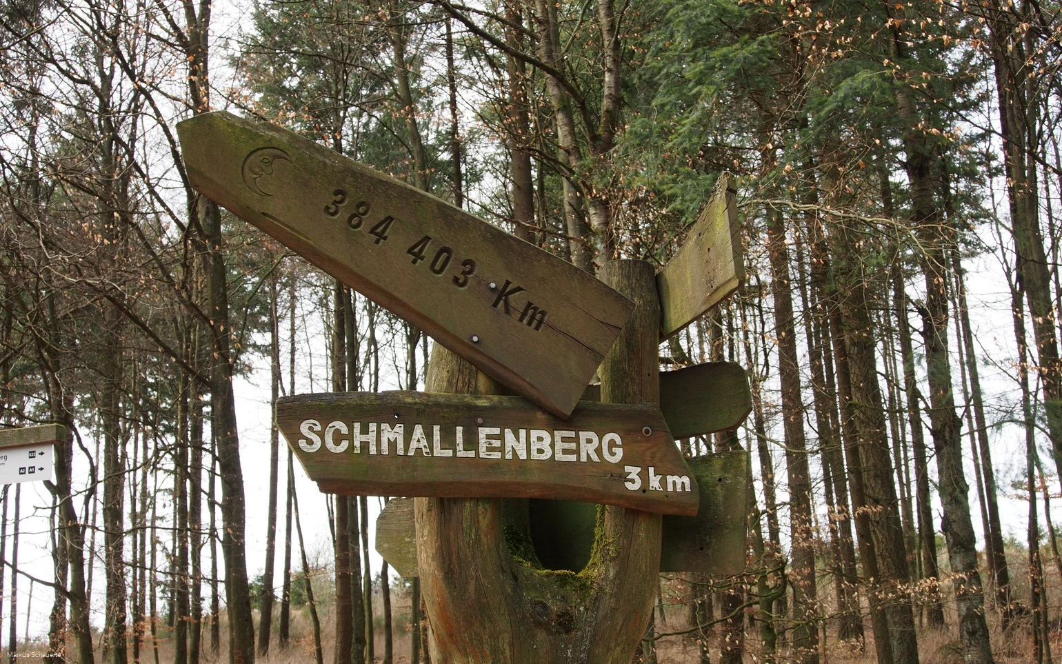 Mondhandweiser zwischen Bad Fredeburg und Schmallenberg