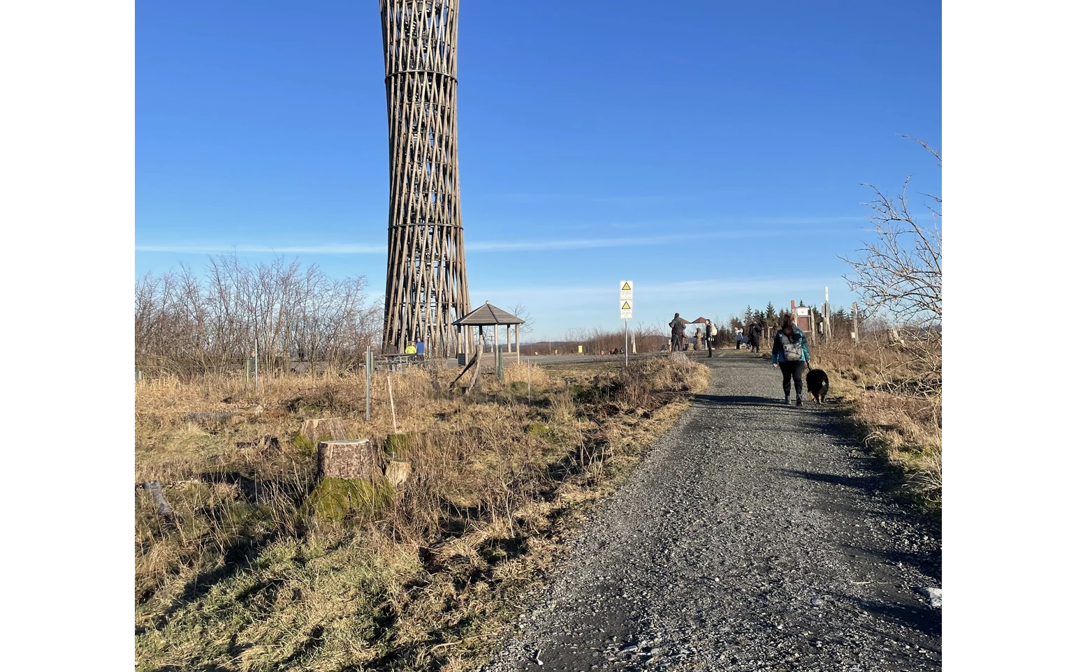 Lörmecketurm im Januar 
