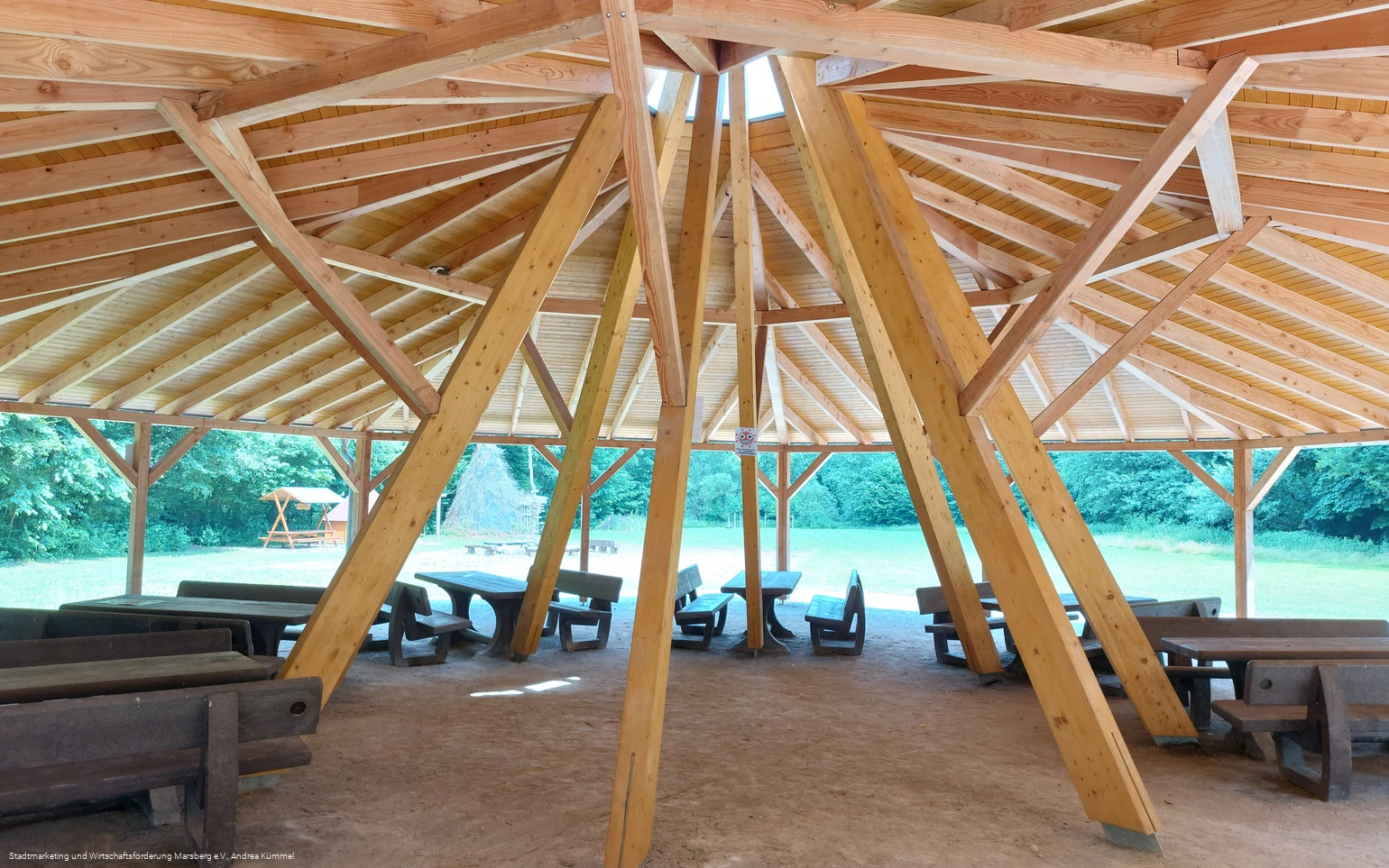 Schutzhütte am Meilerplatz Giershagen