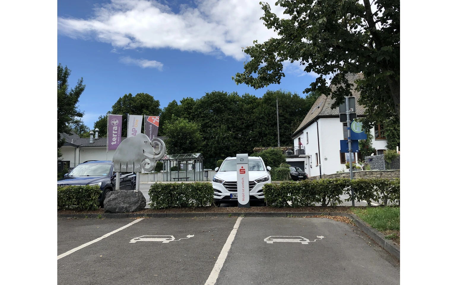 E-Ladesäule Bahnhof Balve