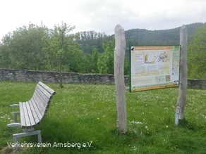 Sagentafel am Schlossberg