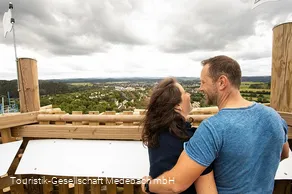 Ausblick vom AVENTURA -SpielBerg in Medebach