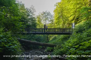 Aussichtsplattform Wasserfall Plästerlegge