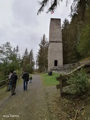 Kamin am Bergbau Wanderweg Ramsbeck