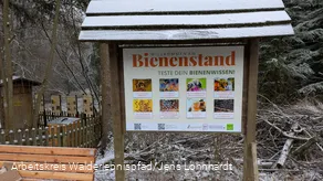 Bienenstand am Walderlebnispfad in Neuenrade