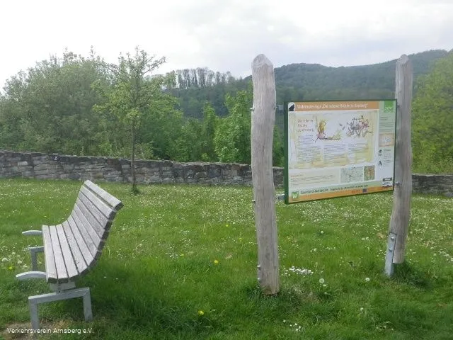 Sagentafel am Schlossberg