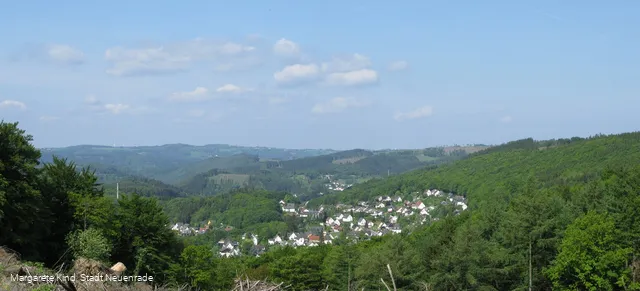Blick vom Kohlberg auf Dahle