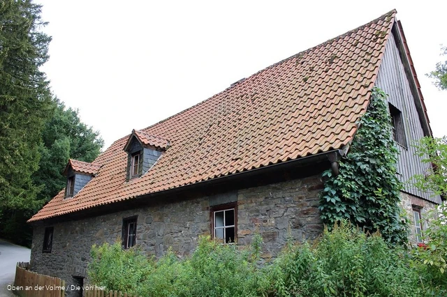 Das historische Mühlengebäude