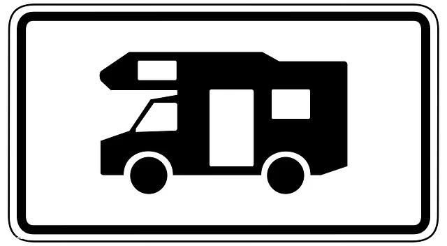 Schild Wohnmobil