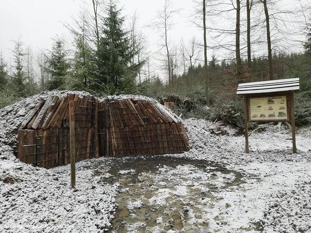 Schaumeiler am Walderlebnispfad in Neuenrade