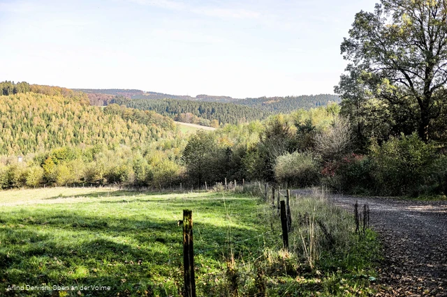 Aussicht nach dem ersten Anstieg