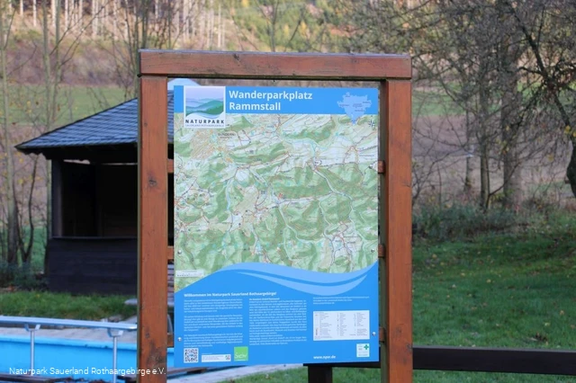 Willkommen auf dem Wanderparkplatz Rammstall