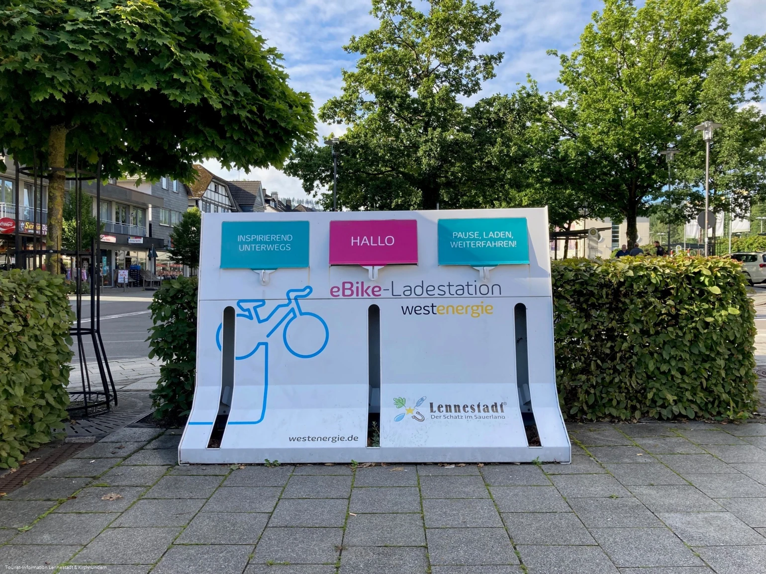 E-Bike Ladestation Altenhundem Bhf.