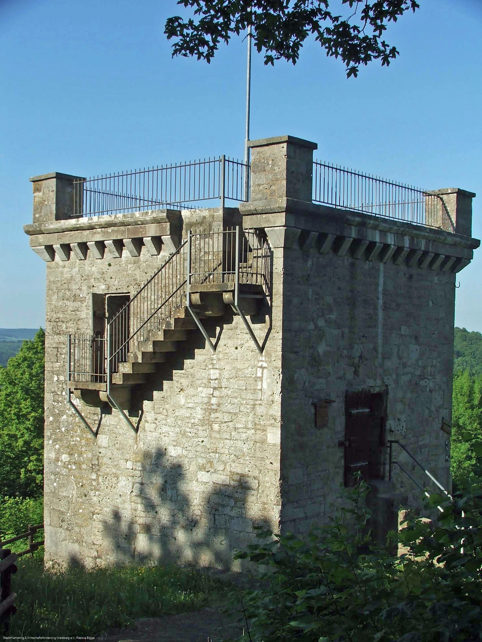 Buttenturm Obermarsberg (Marsberg, Sauerland)