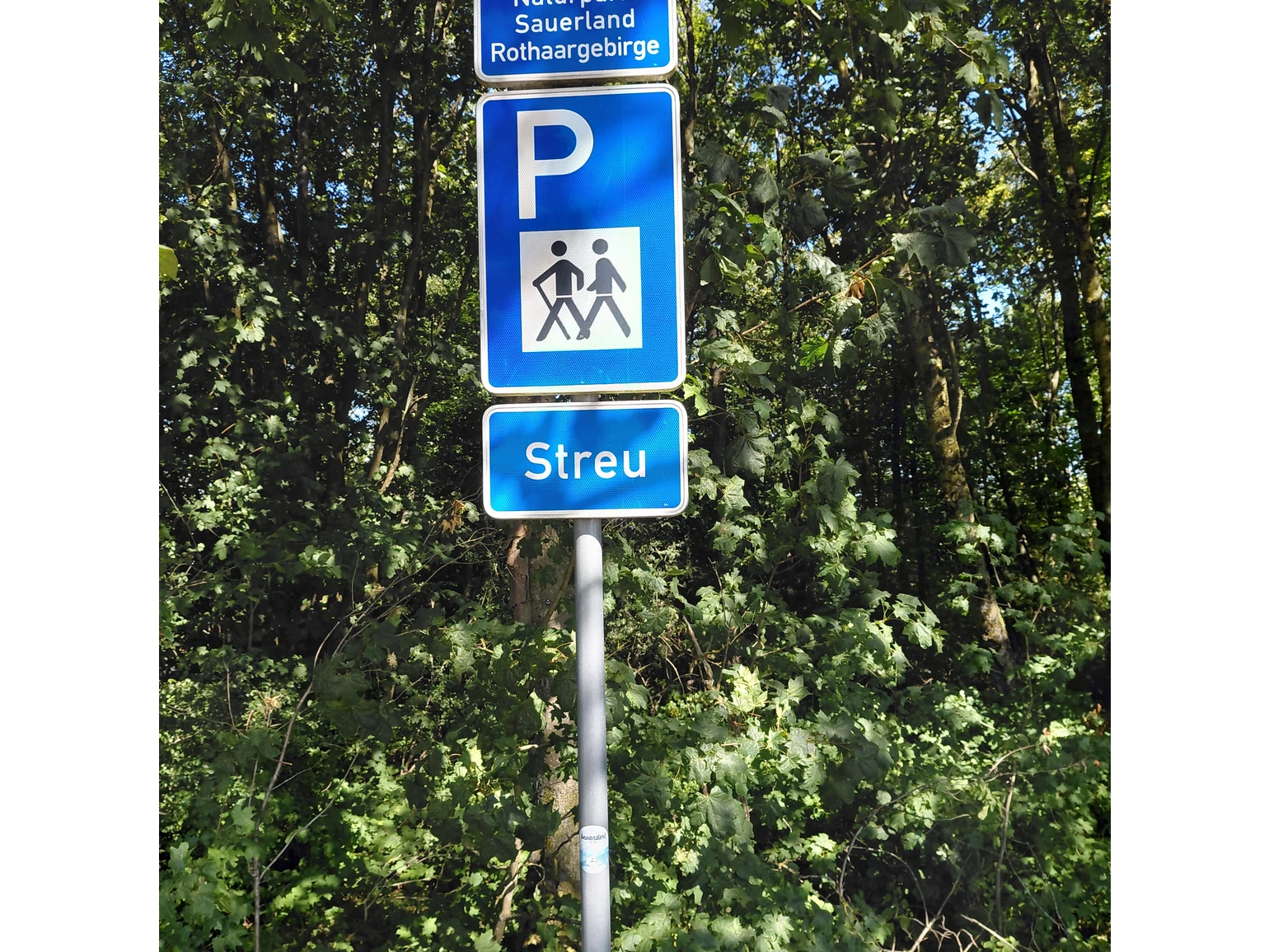 Wanderparkplatz Streu