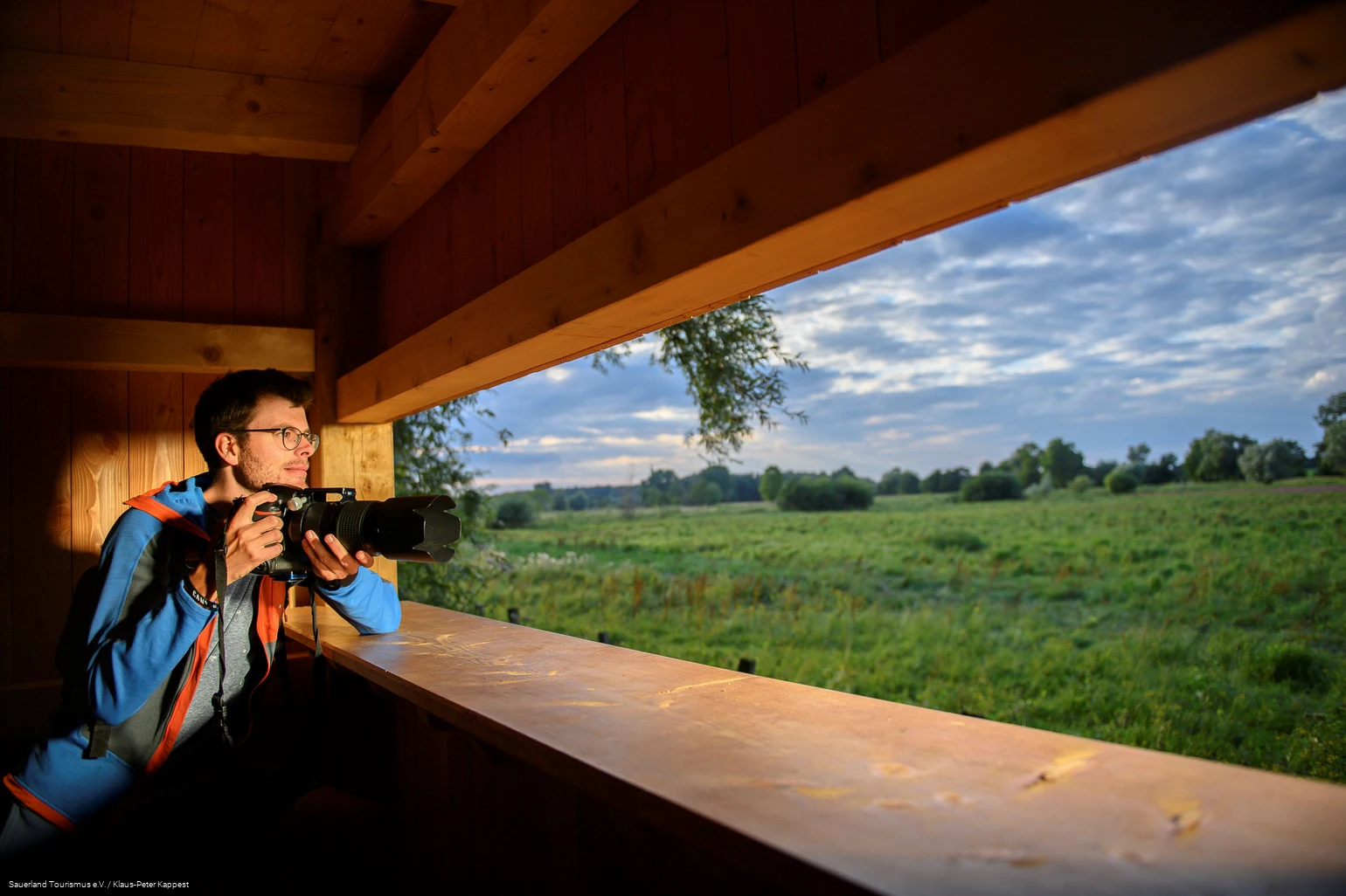 Naturschutz- und Moorabbaugebiet Woeste - Bad Sassendorf - Beobachtungspunkt