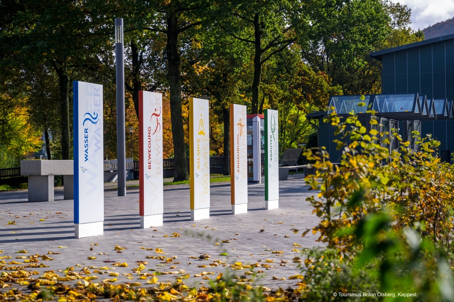 Eingang Kurpark Kneipp ErlebnisPark